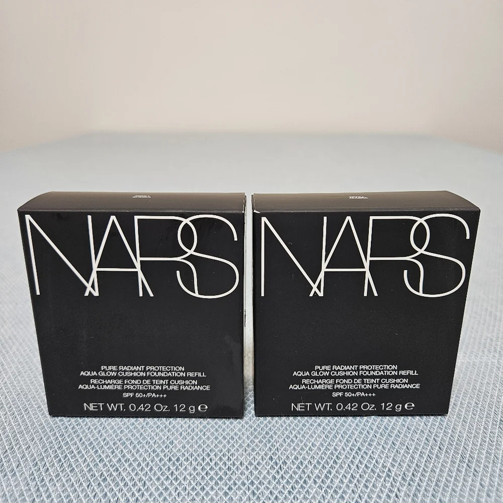 NARS 2 Pure Radiant Protection Foundation Refills NIB Tik Tok Makeup‎ Alaska 12g
